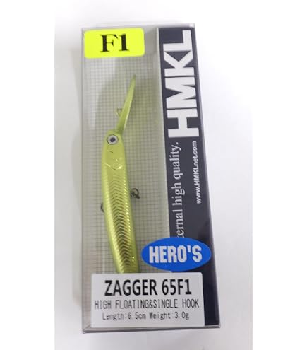 Amazon.co.jp: ハンクル(Hmkl) ZAGGER 65F1 6.5cm 3.0g GOKABO(HERO'S